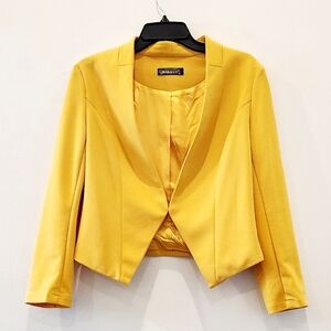 ✨ Allegra K Mustard Yellow Blazer – Size M ✨
